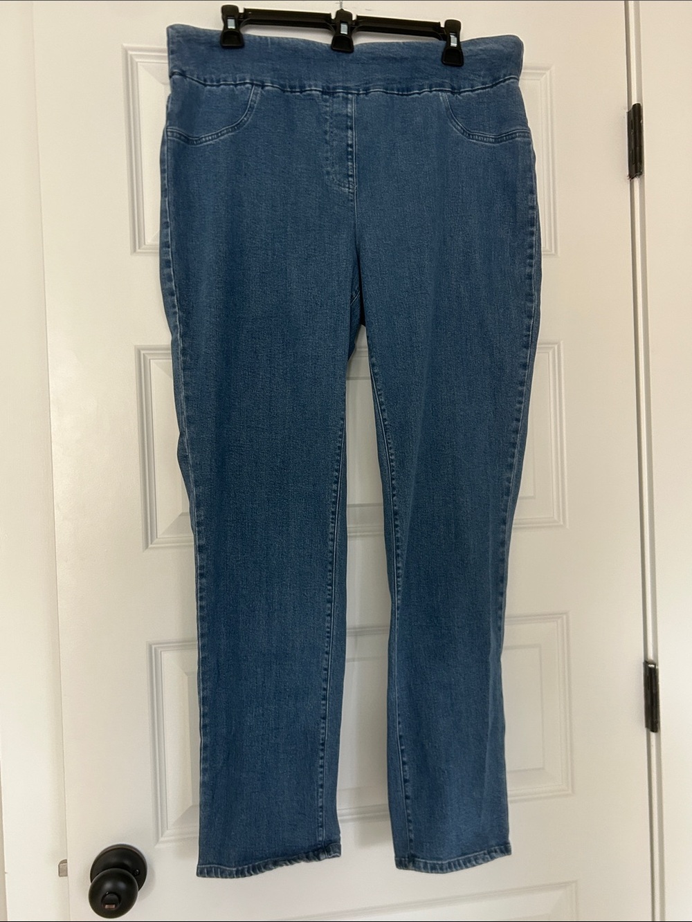Ruby Rd. Midwash Blue Pull-On Jeggings